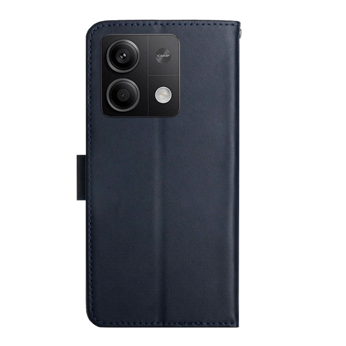 Estuche para teléfono con tapa a prueba de huellas dactilares de cuero genuino, For Redmi Note 13 Pro 4G / POCO M6 Pro 4G, For Redmi 13 4G Global / 5G Global, For Xiaomi Redmi A3, For Xiaomi Redmi Note 13 Global, For Xiaomi Redmi 13C 5G                ...