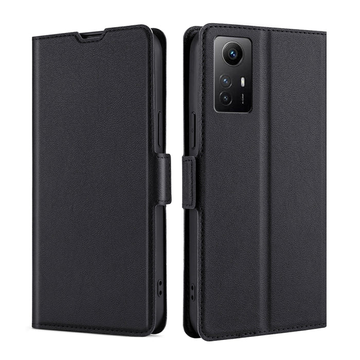 Estuche para teléfono de cuero con tapa horizontal y hebilla lateral de voltaje ultrafino, For Xiaomi Redmi Turbo 3 5G, For Xiaomi Civi 4 Pro, For Xiaomi Redmi A3 4G, For Xiaomi Redmi Note 13 4G, For Xiaomi Redmi Note 13R Pro 5G, For Xiaomi 14 Ultra 5G...