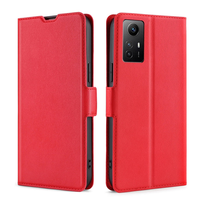 Estuche para teléfono de cuero con tapa horizontal y hebilla lateral de voltaje ultrafino, For Xiaomi Redmi Turbo 3 5G, For Xiaomi Civi 4 Pro, For Xiaomi Redmi A3 4G, For Xiaomi Redmi Note 13 4G, For Xiaomi Redmi Note 13R Pro 5G, For Xiaomi 14 Ultra 5G...