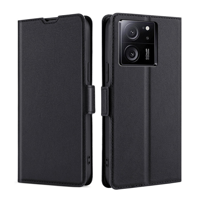 Estuche para teléfono de cuero con tapa horizontal y hebilla lateral de voltaje ultrafino, For Xiaomi Redmi Turbo 3 5G, For Xiaomi Civi 4 Pro, For Xiaomi Redmi A3 4G, For Xiaomi Redmi Note 13 4G, For Xiaomi Redmi Note 13R Pro 5G, For Xiaomi 14 Ultra 5G...
