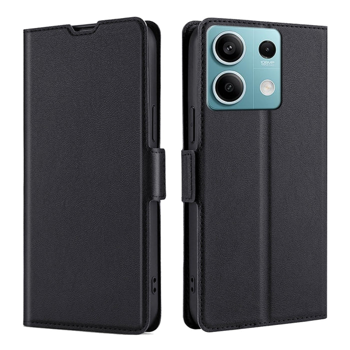 Estuche para teléfono de cuero con tapa horizontal y hebilla lateral de voltaje ultrafino, For Xiaomi Redmi Turbo 3 5G, For Xiaomi Civi 4 Pro, For Xiaomi Redmi A3 4G, For Xiaomi Redmi Note 13 4G, For Xiaomi Redmi Note 13R Pro 5G, For Xiaomi 14 Ultra 5G...