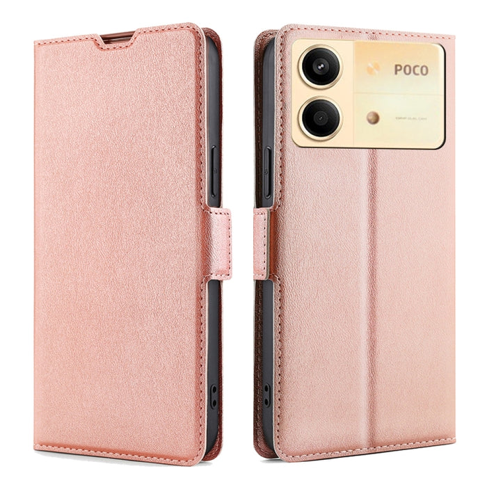 Estuche para teléfono de cuero con tapa horizontal y hebilla lateral de voltaje ultrafino, For Xiaomi Redmi Turbo 3 5G, For Xiaomi Civi 4 Pro, For Xiaomi Redmi A3 4G, For Xiaomi Redmi Note 13 4G, For Xiaomi Redmi Note 13R Pro 5G, For Xiaomi 14 Ultra 5G...
