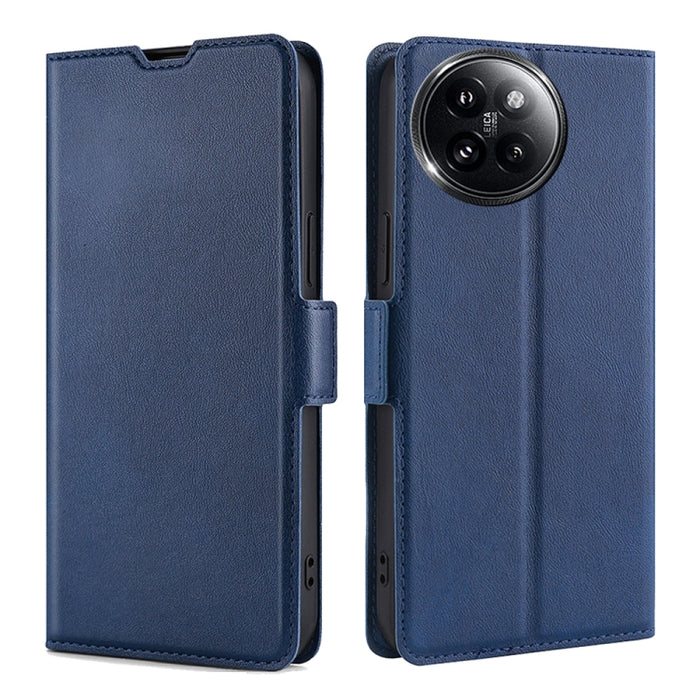 Estuche para teléfono de cuero con tapa horizontal y hebilla lateral de voltaje ultrafino, For Xiaomi Redmi Turbo 3 5G, For Xiaomi Civi 4 Pro, For Xiaomi Redmi A3 4G, For Xiaomi Redmi Note 13 4G, For Xiaomi Redmi Note 13R Pro 5G, For Xiaomi 14 Ultra 5G...