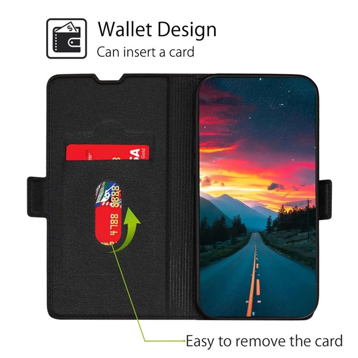 Estuche para teléfono de cuero con tapa horizontal y hebilla lateral de voltaje ultrafino, For Xiaomi Redmi Turbo 3 5G, For Xiaomi Civi 4 Pro, For Xiaomi Redmi A3 4G, For Xiaomi Redmi Note 13 4G, For Xiaomi Redmi Note 13R Pro 5G, For Xiaomi 14 Ultra 5G...