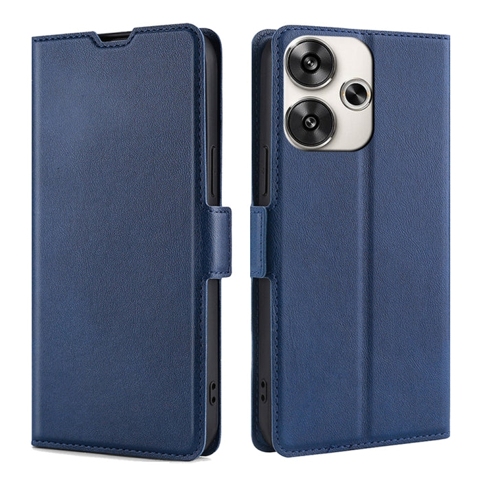 Estuche para teléfono de cuero con tapa horizontal y hebilla lateral de voltaje ultrafino, For Xiaomi Redmi Turbo 3 5G, For Xiaomi Civi 4 Pro, For Xiaomi Redmi A3 4G, For Xiaomi Redmi Note 13 4G, For Xiaomi Redmi Note 13R Pro 5G, For Xiaomi 14 Ultra 5G...