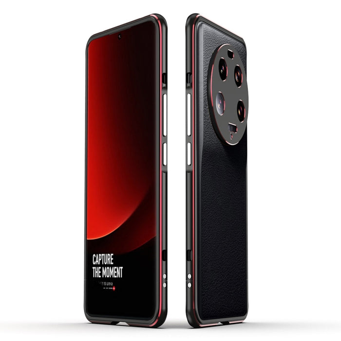 Marco de teléfono de metal LK Aurora con cubierta de lente, For Xiaomi 13 Ultra