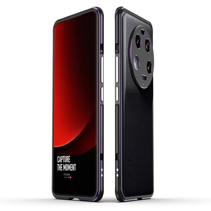 Marco de teléfono de metal LK Aurora con cubierta de lente, For Xiaomi 13 Ultra