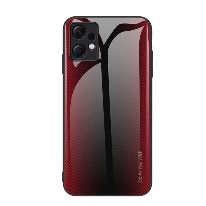 Caja del teléfono de TPU de vidrio degradado de textura, For Xiaomi Poco F6, For Xiaomi Poco F6 Pro, For Xiaomi Redmi Note 12 4G Global, For Xiaomi Redmi Note 12 Turbo