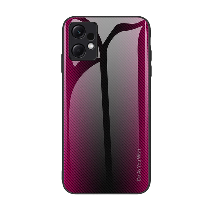 Caja del teléfono de TPU de vidrio degradado de textura, For Xiaomi Poco F6, For Xiaomi Poco F6 Pro, For Xiaomi Redmi Note 12 4G Global, For Xiaomi Redmi Note 12 Turbo
