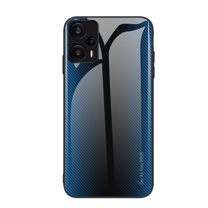 Caja del teléfono de TPU de vidrio degradado de textura, For Xiaomi Poco F6, For Xiaomi Poco F6 Pro, For Xiaomi Redmi Note 12 4G Global, For Xiaomi Redmi Note 12 Turbo
