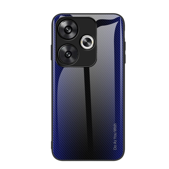 Caja del teléfono de TPU de vidrio degradado de textura, For Xiaomi Poco F6, For Xiaomi Poco F6 Pro, For Xiaomi Redmi Note 12 4G Global, For Xiaomi Redmi Note 12 Turbo