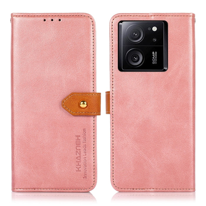 KHAZNEH Funda de cuero con tapa de textura de piel de vaca para teléfono, For Xiaomi Poco F6 / Redmi Turbo 3, For Xiaomi Poco F6 Pro, For Xiaomi Redmi K70 5G / K70 Pro 5G, For Xiaomi Redmi A3, For Xiaomi Redmi Note 13 Pro 4G / POCO M6 Pro              ...