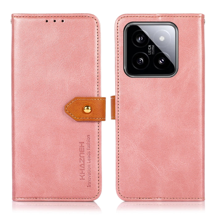 KHAZNEH Funda de cuero con tapa de textura de piel de vaca para teléfono, For Xiaomi Poco F6 / Redmi Turbo 3, For Xiaomi Poco F6 Pro, For Xiaomi Redmi K70 5G / K70 Pro 5G, For Xiaomi Redmi A3, For Xiaomi Redmi Note 13 Pro 4G / POCO M6 Pro              ...