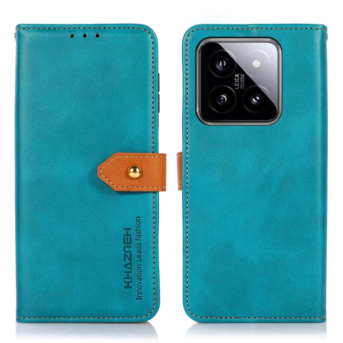 KHAZNEH Funda de cuero con tapa de textura de piel de vaca para teléfono, For Xiaomi Poco F6 / Redmi Turbo 3, For Xiaomi Poco F6 Pro, For Xiaomi Redmi K70 5G / K70 Pro 5G, For Xiaomi Redmi A3, For Xiaomi Redmi Note 13 Pro 4G / POCO M6 Pro              ...