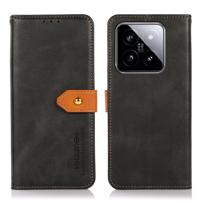 KHAZNEH Funda de cuero con tapa de textura de piel de vaca para teléfono, For Xiaomi Poco F6 / Redmi Turbo 3, For Xiaomi Poco F6 Pro, For Xiaomi Redmi K70 5G / K70 Pro 5G, For Xiaomi Redmi A3, For Xiaomi Redmi Note 13 Pro 4G / POCO M6 Pro              ...