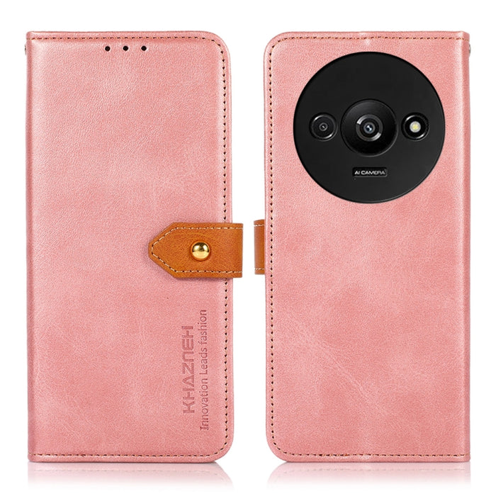 KHAZNEH Funda de cuero con tapa de textura de piel de vaca para teléfono, For Xiaomi Poco F6 / Redmi Turbo 3, For Xiaomi Poco F6 Pro, For Xiaomi Redmi K70 5G / K70 Pro 5G, For Xiaomi Redmi A3, For Xiaomi Redmi Note 13 Pro 4G / POCO M6 Pro              ...