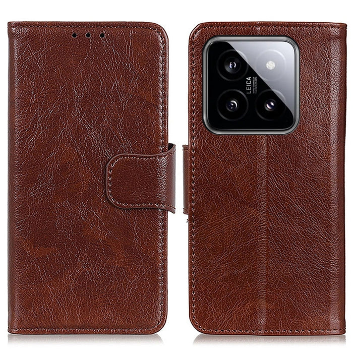 Estuche para teléfono de cuero con tapa horizontal con textura de napa, For Xiaomi Poco F6 / Redmi Turbo 3, For Xiaomi Poco F6 Pro, For Xiaomi Redmi K70 5G / K70 Pro 5G, For Xiaomi Redmi Note 13 Pro 4G / POCO M6 Pro, For Xiaomi Redmi Note 13 4G        ...