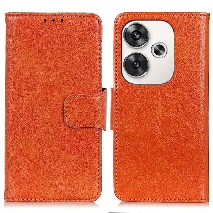 Estuche para teléfono de cuero con tapa horizontal con textura de napa, For Xiaomi Poco F6 / Redmi Turbo 3, For Xiaomi Poco F6 Pro, For Xiaomi Redmi K70 5G / K70 Pro 5G, For Xiaomi Redmi Note 13 Pro 4G / POCO M6 Pro, For Xiaomi Redmi Note 13 4G        ...