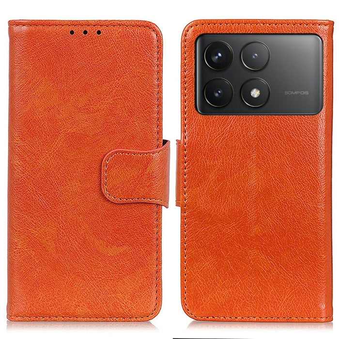 Estuche para teléfono de cuero con tapa horizontal con textura de napa, For Xiaomi Poco F6 / Redmi Turbo 3, For Xiaomi Poco F6 Pro, For Xiaomi Redmi K70 5G / K70 Pro 5G, For Xiaomi Redmi Note 13 Pro 4G / POCO M6 Pro, For Xiaomi Redmi Note 13 4G        ...