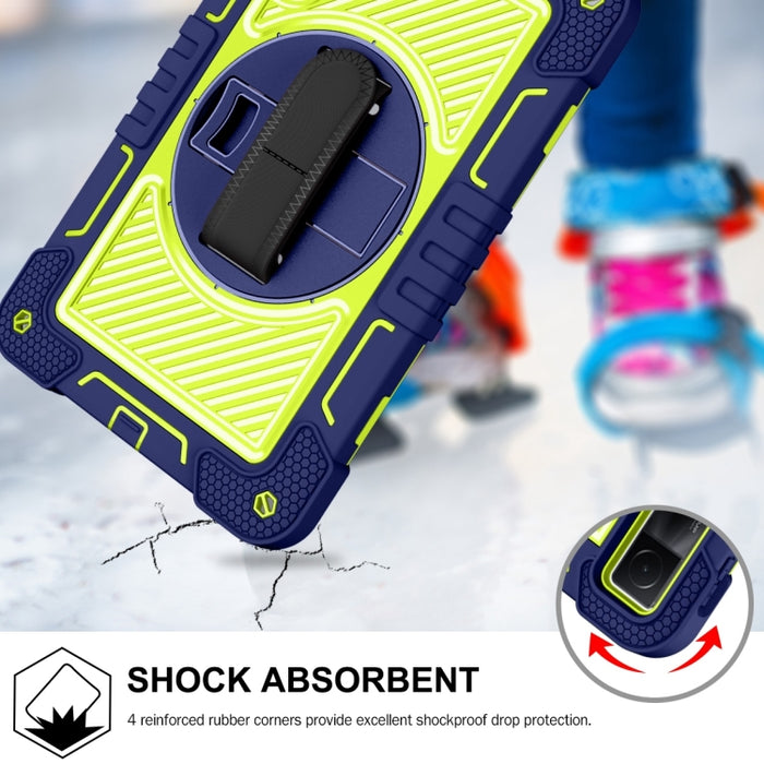 Estuche para tableta de silicona con contraste de PC con rotación de 360 grados, For Xiaomi Redmi Pad 10.61