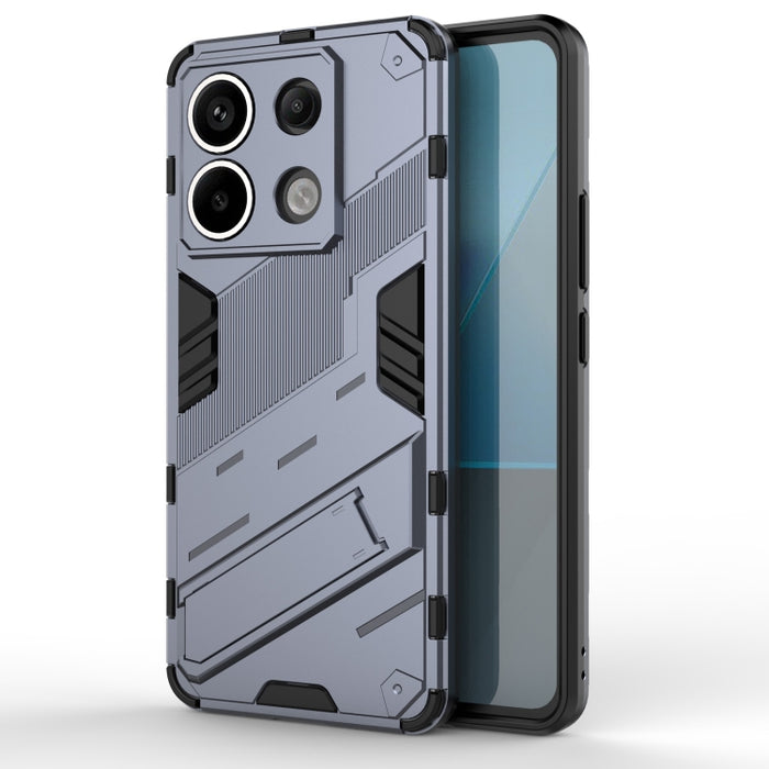 Punk Armor 2 en 1 PC + Funda de teléfono TPU, For Xiaomi Redmi Note 13 5G, For Xiaomi Redmi Note 13 Pro+ 5G, For Xiaomi Redmi Note 13 Pro 5G, For Xiaomi Redmi 12 4G, For Xiaomi Redmi Note 12S 4G, For Xiaomi Redmi Note 12 Turbo 5G