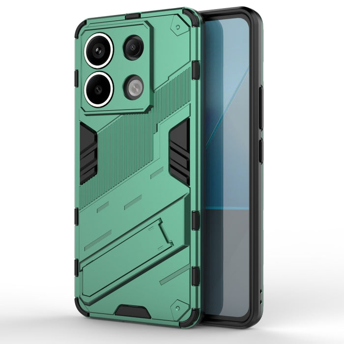 Punk Armor 2 en 1 PC + Funda de teléfono TPU, For Xiaomi Redmi Note 13 5G, For Xiaomi Redmi Note 13 Pro+ 5G, For Xiaomi Redmi Note 13 Pro 5G, For Xiaomi Redmi 12 4G, For Xiaomi Redmi Note 12S 4G, For Xiaomi Redmi Note 12 Turbo 5G