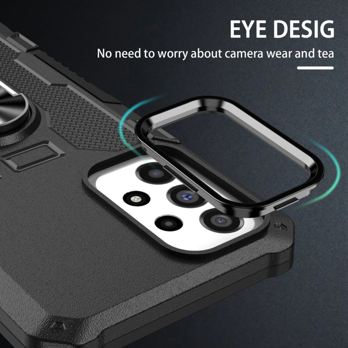 Funda híbrida para teléfono Ring Holder Armor, For Xiaomi Redmi 12C 4G, For Xiaomi Redmi Note 12 5G Global, For Xiaomi Redmi Note 12 Pro Global