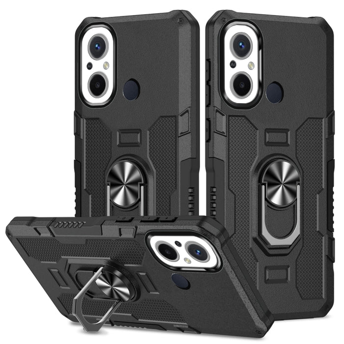 Funda híbrida para teléfono Ring Holder Armor, For Xiaomi Redmi 12C 4G, For Xiaomi Redmi Note 12 5G Global, For Xiaomi Redmi Note 12 Pro Global