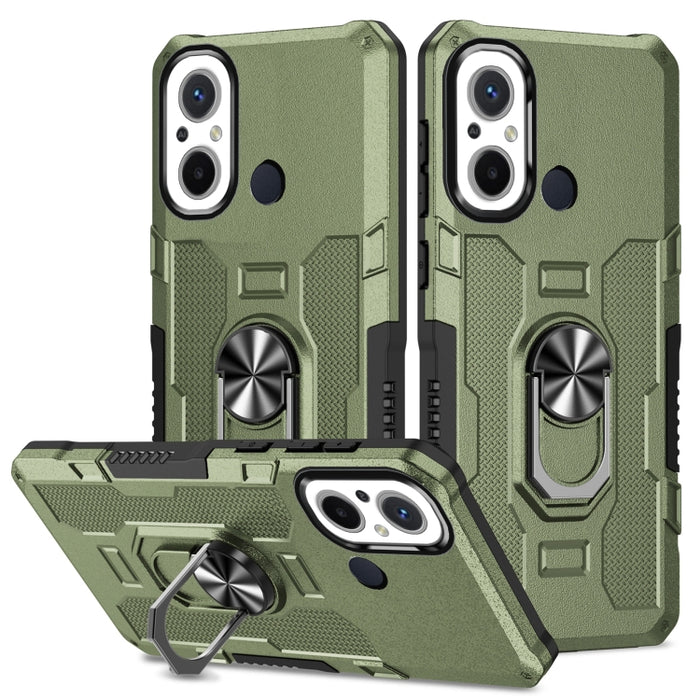 Funda híbrida para teléfono Ring Holder Armor, For Xiaomi Redmi 12C 4G, For Xiaomi Redmi Note 12 5G Global, For Xiaomi Redmi Note 12 Pro Global