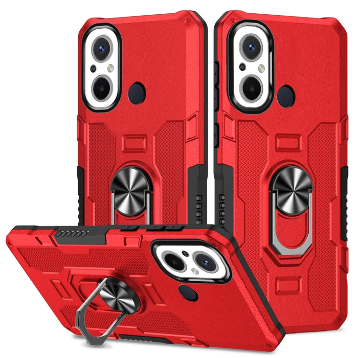 Funda híbrida para teléfono Ring Holder Armor, For Xiaomi Redmi 12C 4G, For Xiaomi Redmi Note 12 5G Global, For Xiaomi Redmi Note 12 Pro Global