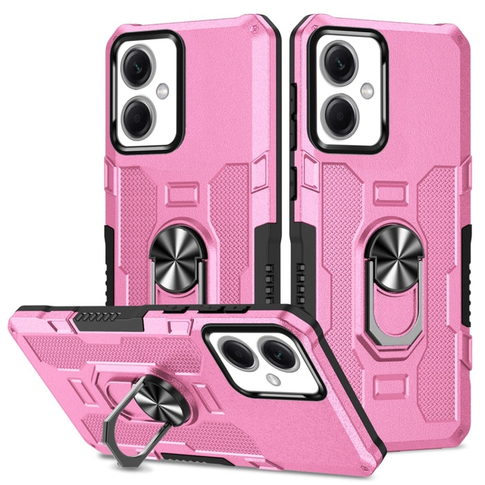 Funda híbrida para teléfono Ring Holder Armor, For Xiaomi Redmi 12C 4G, For Xiaomi Redmi Note 12 5G Global, For Xiaomi Redmi Note 12 Pro Global