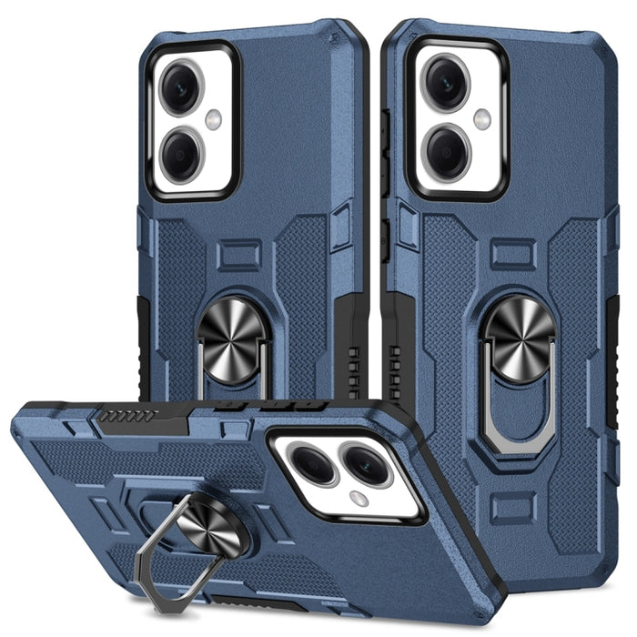 Funda híbrida para teléfono Ring Holder Armor, For Xiaomi Redmi 12C 4G, For Xiaomi Redmi Note 12 5G Global, For Xiaomi Redmi Note 12 Pro Global