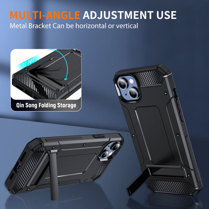 Estuche para teléfono con soporte mate