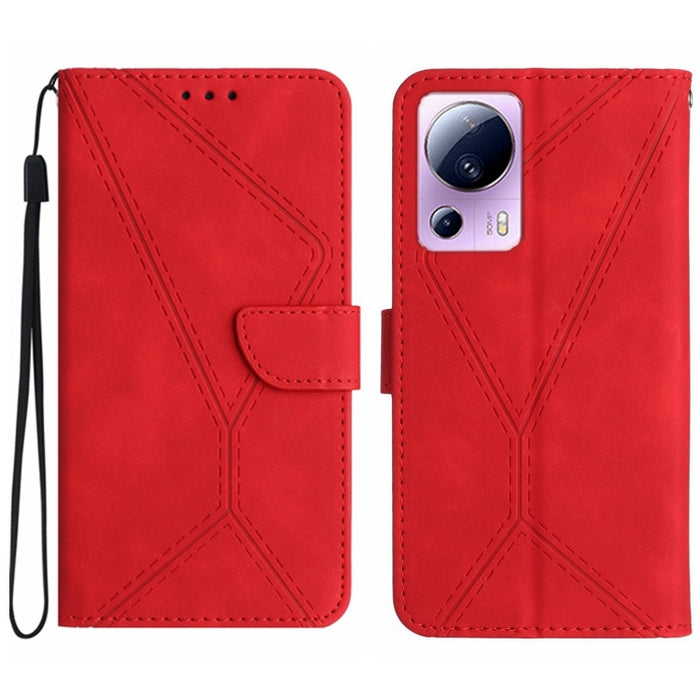 Funda de teléfono de cuero en relieve con costuras, For Xiaomi 13 Ultra, For Xiaomi Redmi Note 12 4G, For Xiaomi Redmi A1 / A2, For Xiaomi Redmi 11A, For Xiaomi Redmi Note 12 Pro+, For Redmi Note 12 Pro 5G, For Xiaomi POCO X5 Pro                       ...