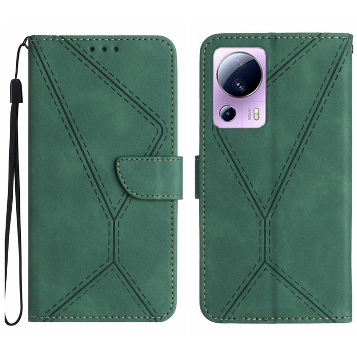 Funda de teléfono de cuero en relieve con costuras, For Xiaomi 13 Ultra, For Xiaomi Redmi Note 12 4G, For Xiaomi Redmi A1 / A2, For Xiaomi Redmi 11A, For Xiaomi Redmi Note 12 Pro+, For Redmi Note 12 Pro 5G, For Xiaomi POCO X5 Pro                       ...