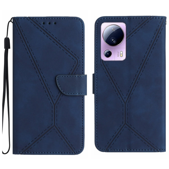 Funda de teléfono de cuero en relieve con costuras, For Xiaomi 13 Ultra, For Xiaomi Redmi Note 12 4G, For Xiaomi Redmi A1 / A2, For Xiaomi Redmi 11A, For Xiaomi Redmi Note 12 Pro+, For Redmi Note 12 Pro 5G, For Xiaomi POCO X5 Pro                       ...