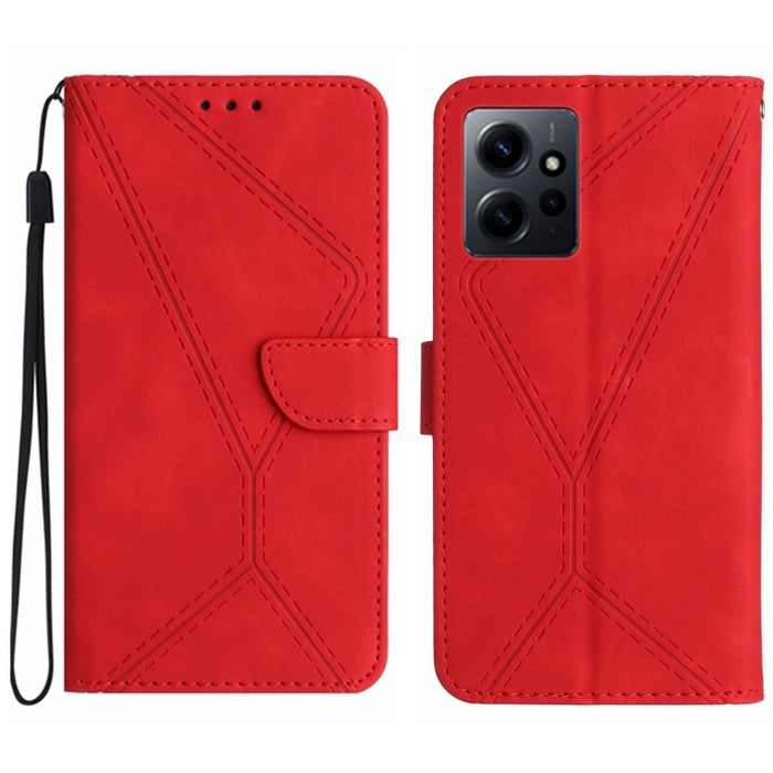 Funda de teléfono de cuero en relieve con costuras, For Xiaomi 13 Ultra, For Xiaomi Redmi Note 12 4G, For Xiaomi Redmi A1 / A2, For Xiaomi Redmi 11A, For Xiaomi Redmi Note 12 Pro+, For Redmi Note 12 Pro 5G, For Xiaomi POCO X5 Pro                       ...