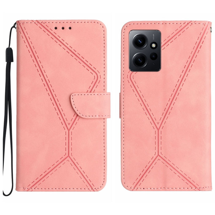 Funda de teléfono de cuero en relieve con costuras, For Xiaomi 13 Ultra, For Xiaomi Redmi Note 12 4G, For Xiaomi Redmi A1 / A2, For Xiaomi Redmi 11A, For Xiaomi Redmi Note 12 Pro+, For Redmi Note 12 Pro 5G, For Xiaomi POCO X5 Pro                       ...