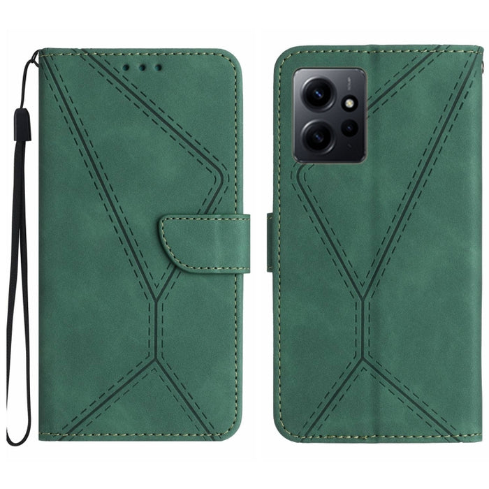 Funda de teléfono de cuero en relieve con costuras, For Xiaomi 13 Ultra, For Xiaomi Redmi Note 12 4G, For Xiaomi Redmi A1 / A2, For Xiaomi Redmi 11A, For Xiaomi Redmi Note 12 Pro+, For Redmi Note 12 Pro 5G, For Xiaomi POCO X5 Pro                       ...