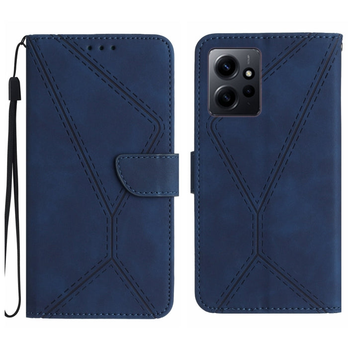 Funda de teléfono de cuero en relieve con costuras, For Xiaomi 13 Ultra, For Xiaomi Redmi Note 12 4G, For Xiaomi Redmi A1 / A2, For Xiaomi Redmi 11A, For Xiaomi Redmi Note 12 Pro+, For Redmi Note 12 Pro 5G, For Xiaomi POCO X5 Pro                       ...
