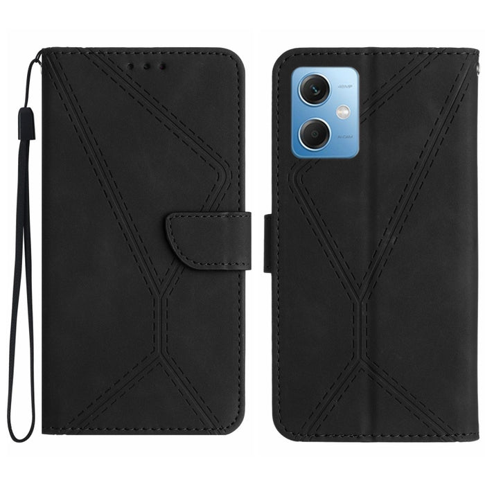 Funda de teléfono de cuero en relieve con costuras, For Xiaomi 13 Ultra, For Xiaomi Redmi Note 12 4G, For Xiaomi Redmi A1 / A2, For Xiaomi Redmi 11A, For Xiaomi Redmi Note 12 Pro+, For Redmi Note 12 Pro 5G, For Xiaomi POCO X5 Pro                       ...
