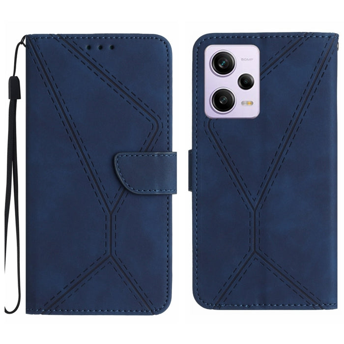 Funda de teléfono de cuero en relieve con costuras, For Xiaomi 13 Ultra, For Xiaomi Redmi Note 12 4G, For Xiaomi Redmi A1 / A2, For Xiaomi Redmi 11A, For Xiaomi Redmi Note 12 Pro+, For Redmi Note 12 Pro 5G, For Xiaomi POCO X5 Pro                       ...