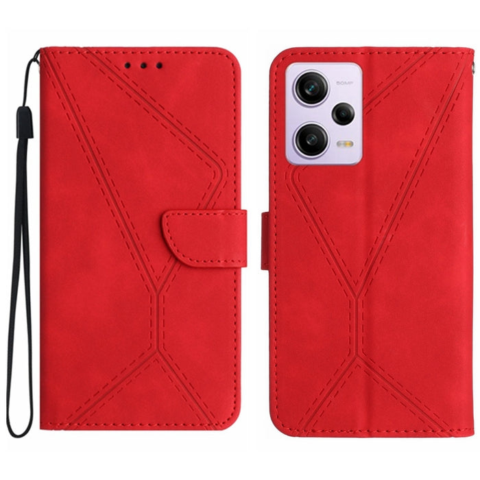 Funda de teléfono de cuero en relieve con costuras, For Xiaomi 13 Ultra, For Xiaomi Redmi Note 12 4G, For Xiaomi Redmi A1 / A2, For Xiaomi Redmi 11A, For Xiaomi Redmi Note 12 Pro+, For Redmi Note 12 Pro 5G, For Xiaomi POCO X5 Pro                       ...