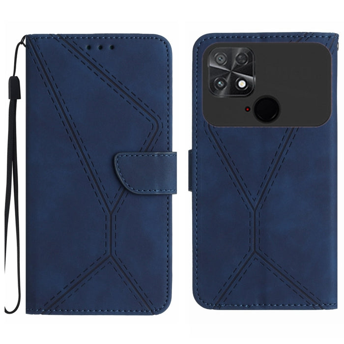 Funda de teléfono de cuero en relieve con costuras, For Xiaomi 13 Ultra, For Xiaomi Redmi Note 12 4G, For Xiaomi Redmi A1 / A2, For Xiaomi Redmi 11A, For Xiaomi Redmi Note 12 Pro+, For Redmi Note 12 Pro 5G, For Xiaomi POCO X5 Pro                       ...