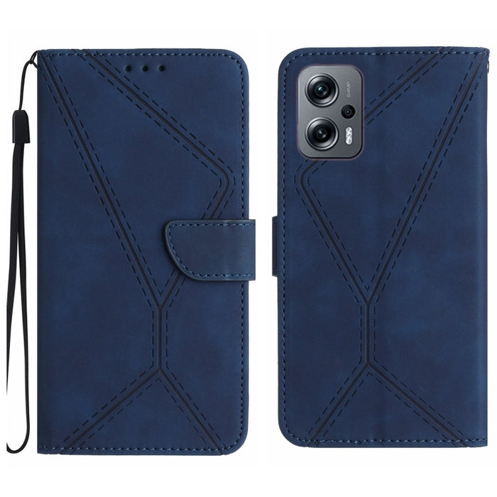 Funda de teléfono de cuero en relieve con costuras, For Xiaomi 13 Ultra, For Xiaomi Redmi Note 12 4G, For Xiaomi Redmi A1 / A2, For Xiaomi Redmi 11A, For Xiaomi Redmi Note 12 Pro+, For Redmi Note 12 Pro 5G, For Xiaomi POCO X5 Pro                       ...