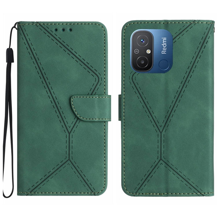 Funda de teléfono de cuero en relieve con costuras, For Xiaomi 13 Ultra, For Xiaomi Redmi Note 12 4G, For Xiaomi Redmi A1 / A2, For Xiaomi Redmi 11A, For Xiaomi Redmi Note 12 Pro+, For Redmi Note 12 Pro 5G, For Xiaomi POCO X5 Pro                       ...