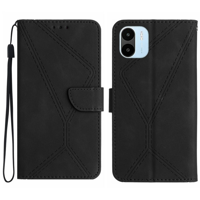 Funda de teléfono de cuero en relieve con costuras, For Xiaomi Redmi 13 4G Global / 5G Global, For Xiaomi Redmi A3, For Xiaomi Redmi Note 13 4G Global, For Xiaomi Redmi 13C 5G, For Xiaomi 14 Ultra, For Xiaomi 14 Pro, For Xiaomi 14, For Xiaomi Redmi 13C...