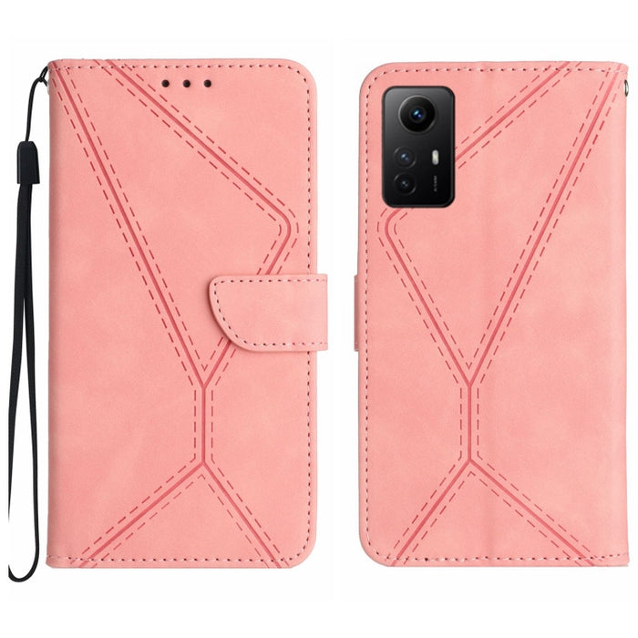 Funda de teléfono de cuero en relieve con costuras, For Xiaomi Redmi 13 4G Global / 5G Global, For Xiaomi Redmi A3, For Xiaomi Redmi Note 13 4G Global, For Xiaomi Redmi 13C 5G, For Xiaomi 14 Ultra, For Xiaomi 14 Pro, For Xiaomi 14, For Xiaomi Redmi 13C...