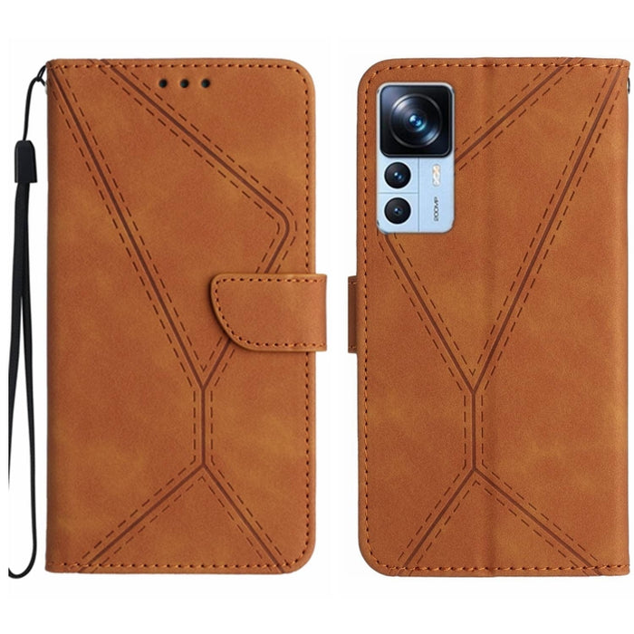Funda de teléfono de cuero en relieve con costuras, For Xiaomi 13 Ultra, For Xiaomi Redmi Note 12 4G, For Xiaomi Redmi A1 / A2, For Xiaomi Redmi 11A, For Xiaomi Redmi Note 12 Pro+, For Redmi Note 12 Pro 5G, For Xiaomi POCO X5 Pro                       ...