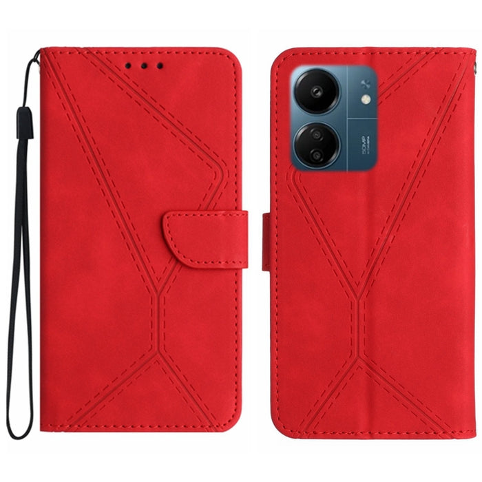 Funda de teléfono de cuero en relieve con costuras, For Xiaomi Redmi 13 4G Global / 5G Global, For Xiaomi Redmi A3, For Xiaomi Redmi Note 13 4G Global, For Xiaomi Redmi 13C 5G, For Xiaomi 14 Ultra, For Xiaomi 14 Pro, For Xiaomi 14, For Xiaomi Redmi 13C...